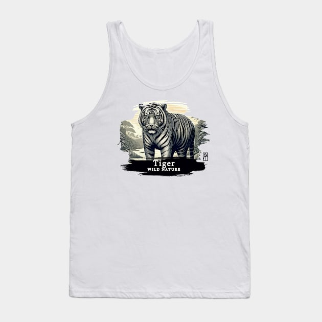 Tiger- WILD NATURE - TIGER -10 Tank Top by ArtProjectShop